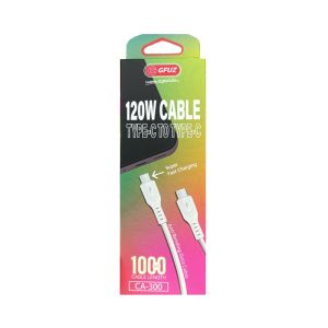 کابل شارژ سوپر فست شارژ 120 واتی GFUZ مدل CA300 دوسر تایپ سی